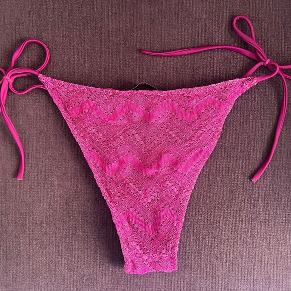 Missoni Zig Zag Lamé Viscose Bikini Bottoms - Picture 4 of 8